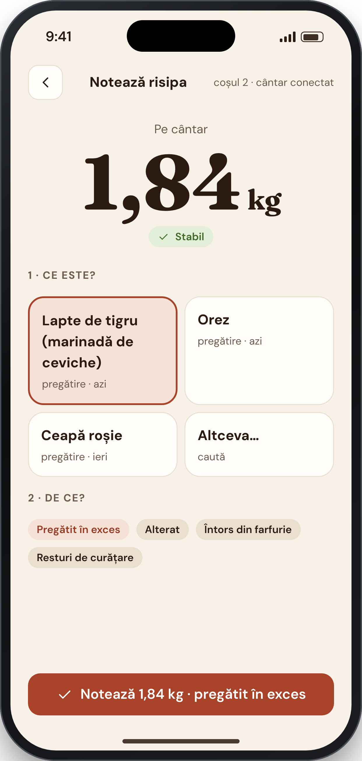 MISE COUNT, ecran: Risipa în două atingeri