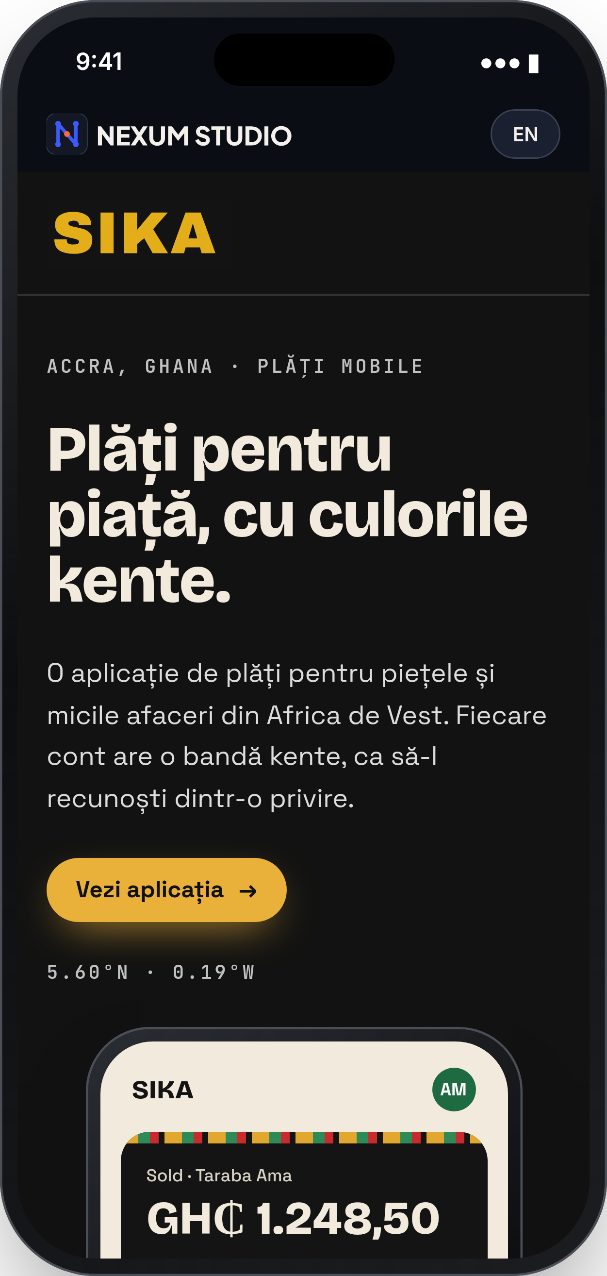 SIKA: Prima secțiune, telefon