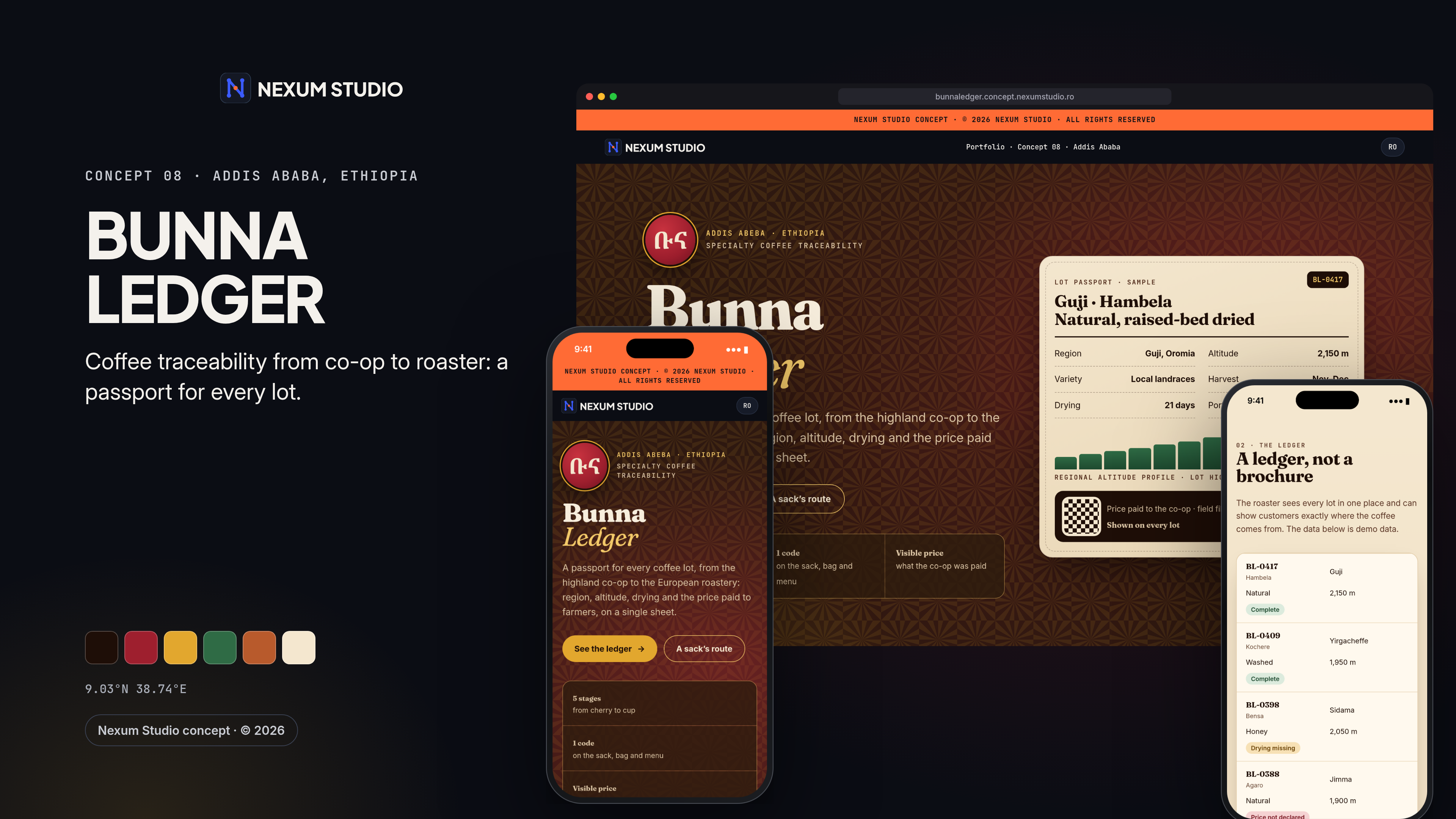 BUNNA LEDGER: hero image