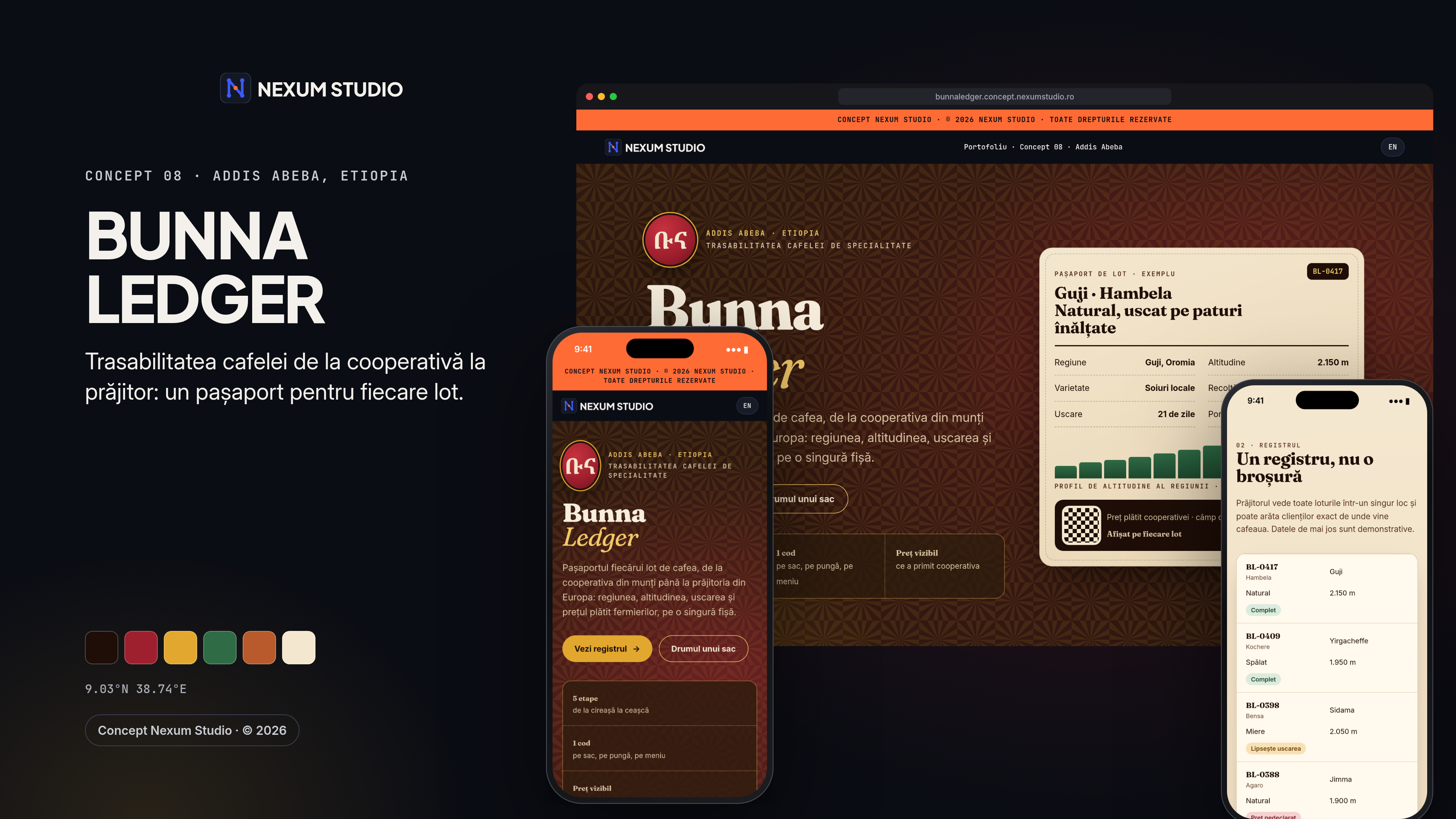 BUNNA LEDGER: imagine principală