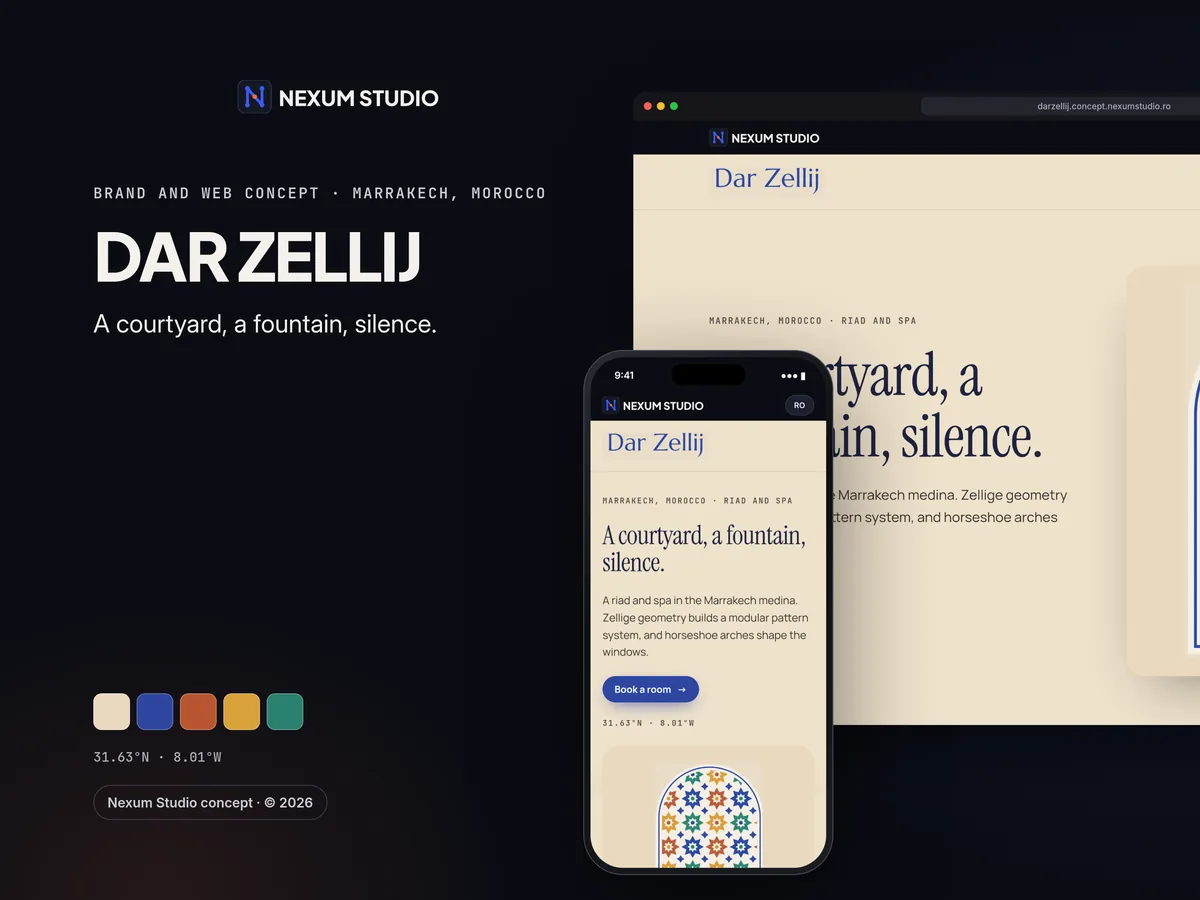 Planche de marque DAR ZELLIJ