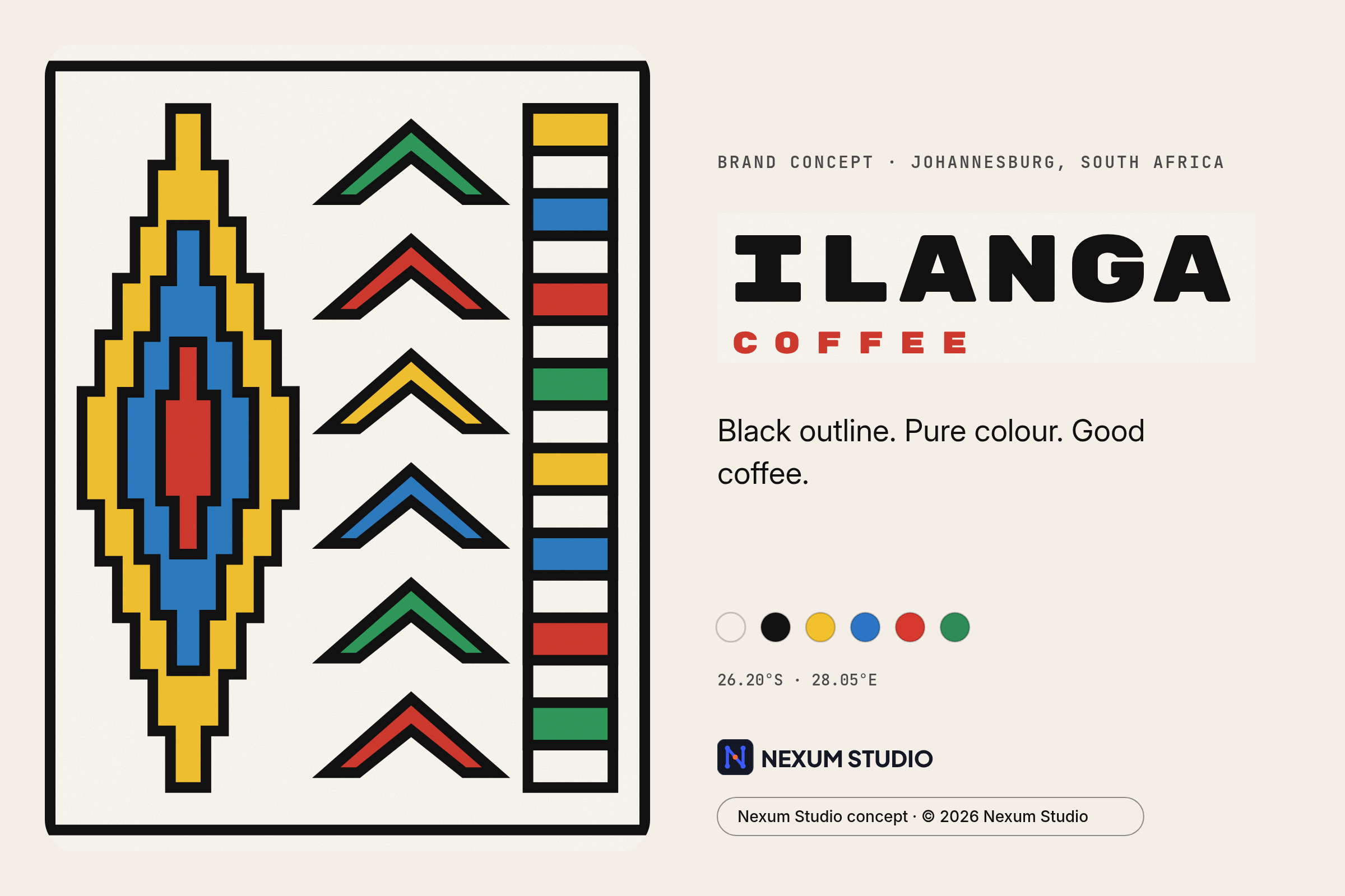 ILANGA COFFEE: brand card