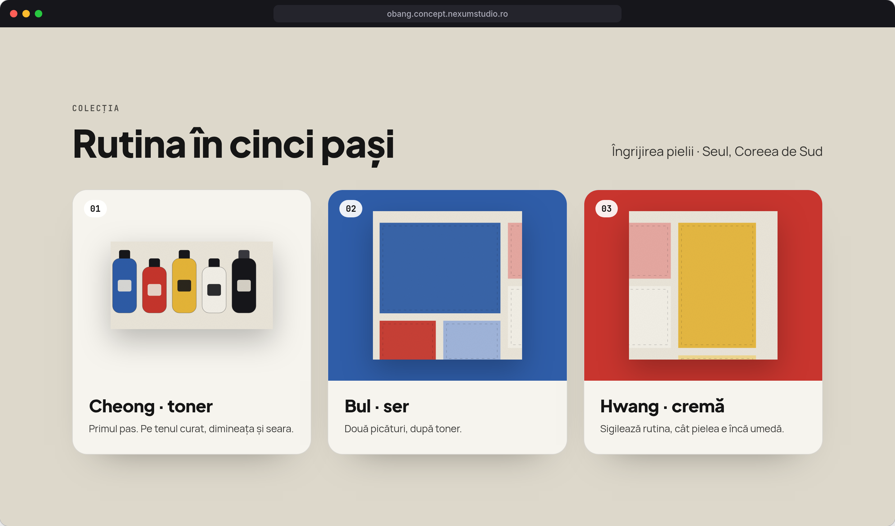 OBANG: Colecția, desktop