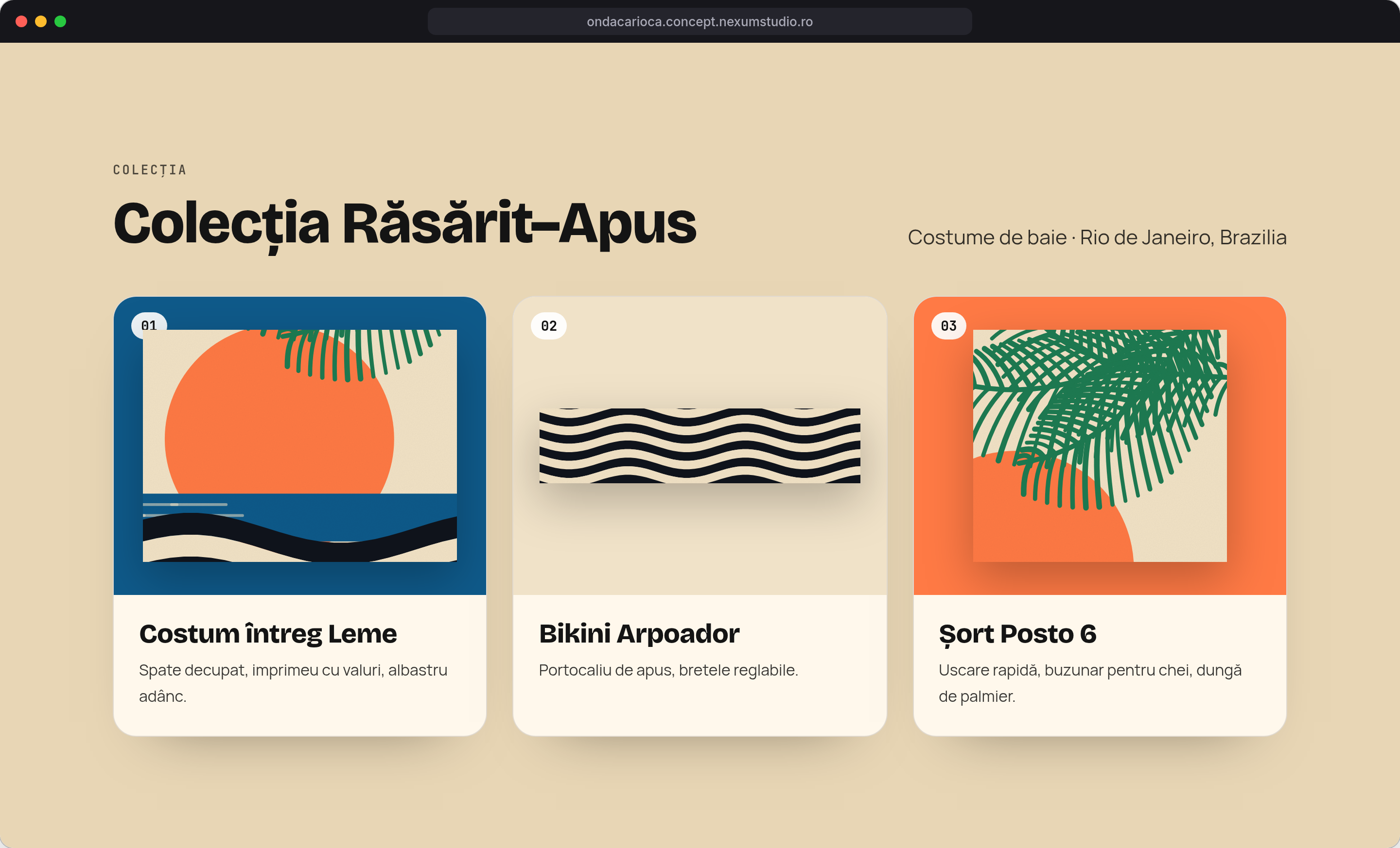 ONDA CARIOCA: Colecția, desktop
