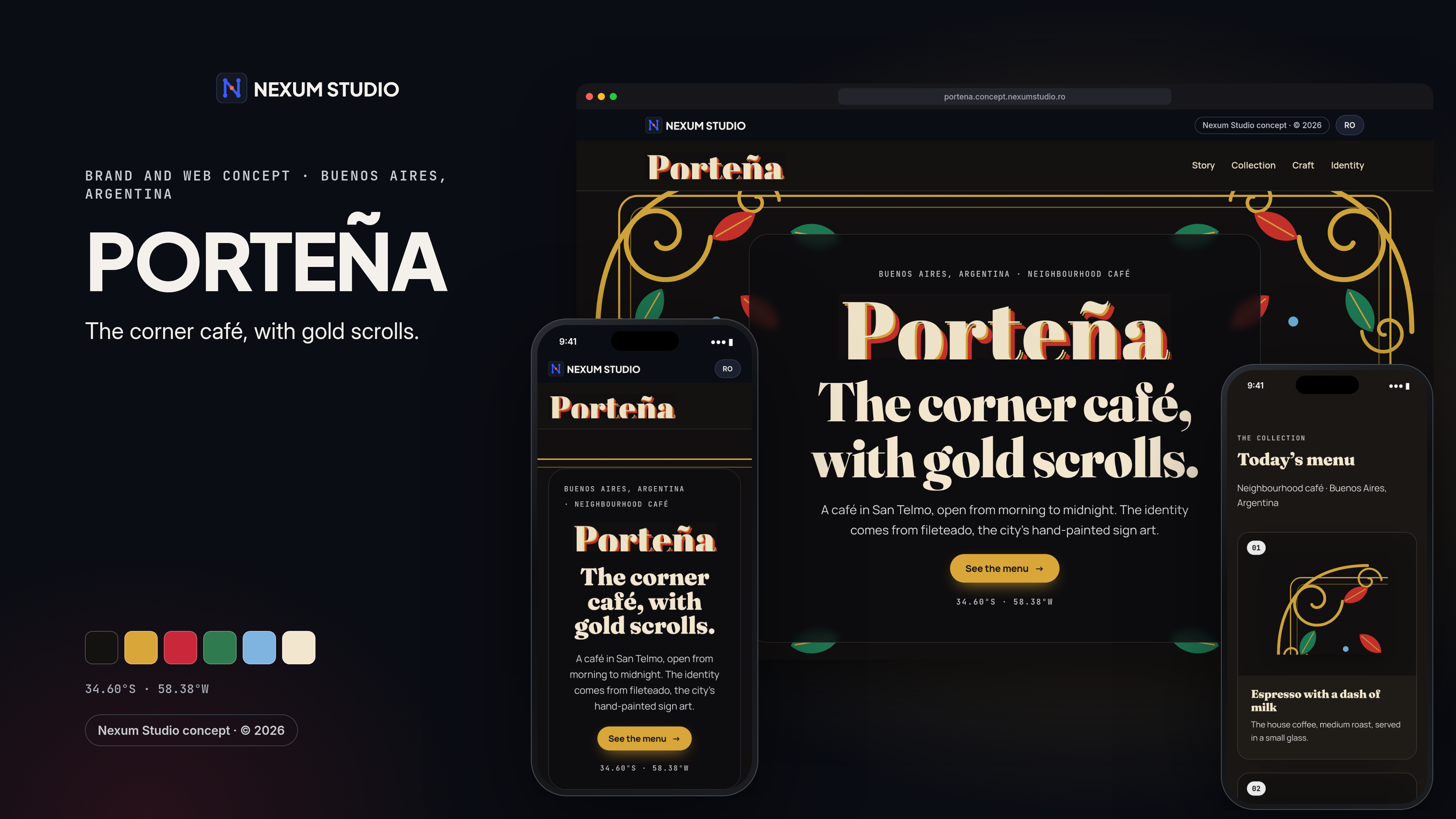 PORTEÑA: hero image