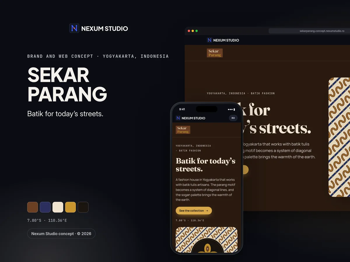 Planche de marque SEKAR PARANG